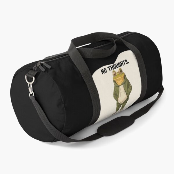 Item preview, Cool Frog Meme – No Thoughts Just Vibes Cartoon Frog Aesthetic designed and sold by MiraLumeStudio.