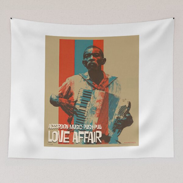 Item preview, Push-Pull Passion: Accordion Music in Striped Emotion designed and sold by ForeverPrintsOK.