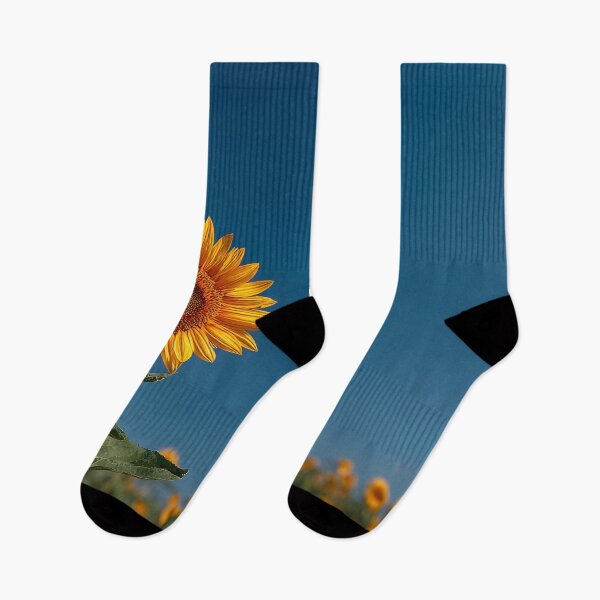Item preview, Beautiful sunflower on a clear blue-sky day designed and sold by dcrc.