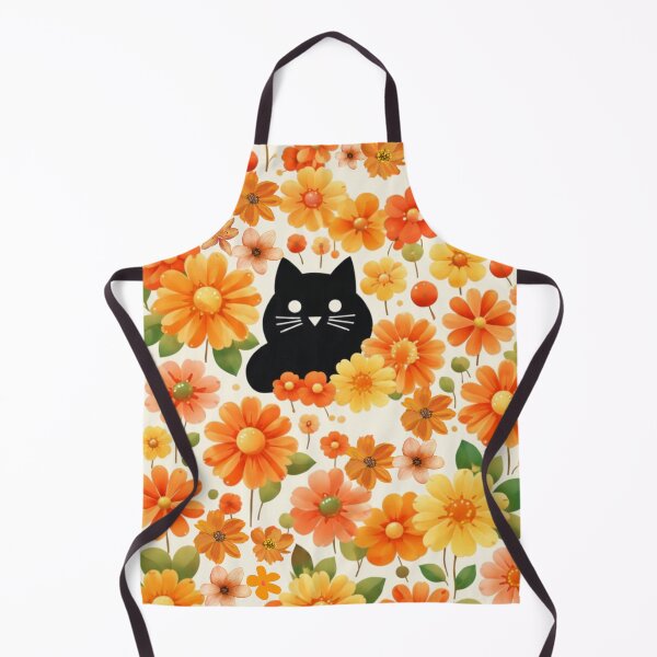 Item preview, Feline Elegance Blossoms? designed and sold by Opps-diseño.