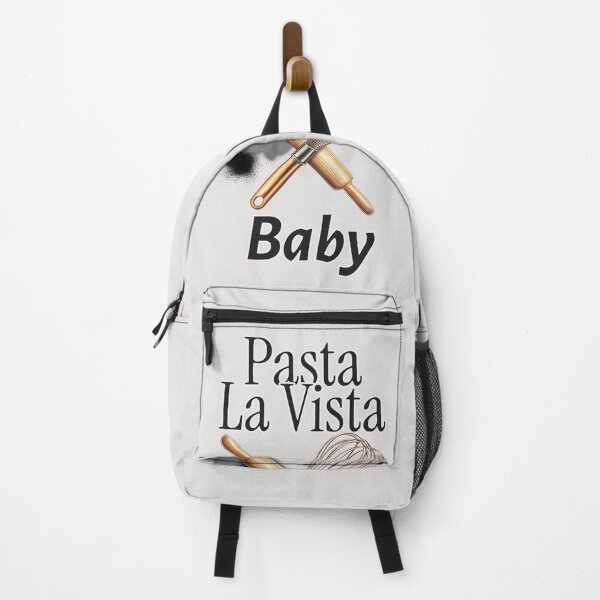 Item preview, Pasta la Vista, Baby – Funny Pasta Pun designed and sold by VinoVibesApp.