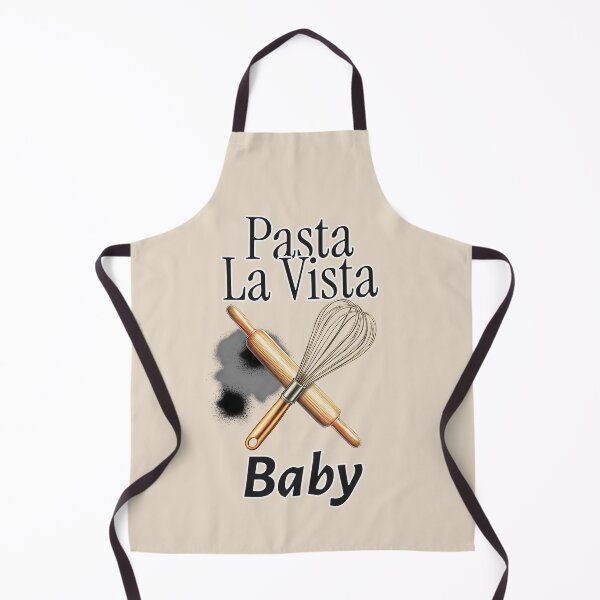 Item preview, Pasta la Vista, Baby – Funny Pasta Pun designed and sold by VinoVibesApp.