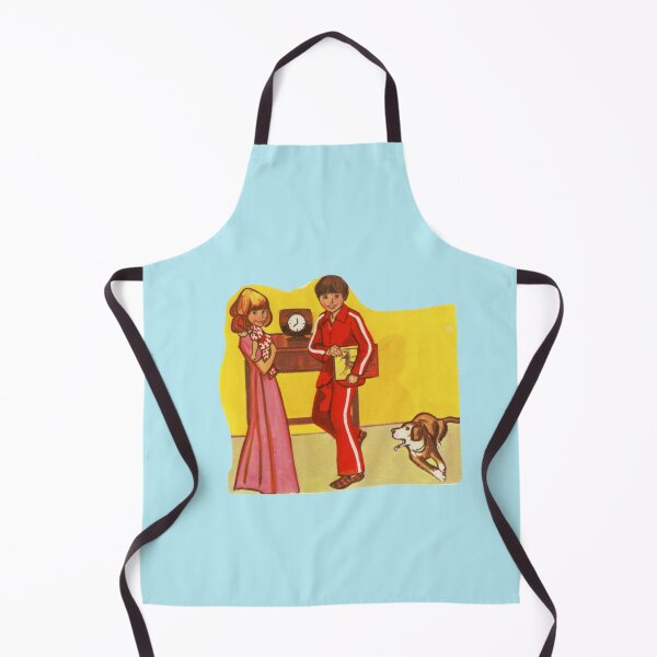 Item preview, Boy and Girl and Dog Childhood Friends 70s Classroom Rewards designed and sold by The Sticker Bureau.
