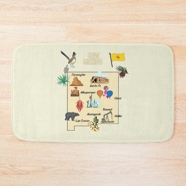 Item preview, New Mexico State Pride, Symbols of the Land of Enchantment designed and sold by mashmosh.
