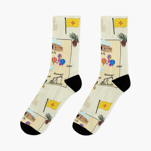 Item preview, New Mexico State Pride, Symbols of the Land of Enchantment designed and sold by mashmosh.