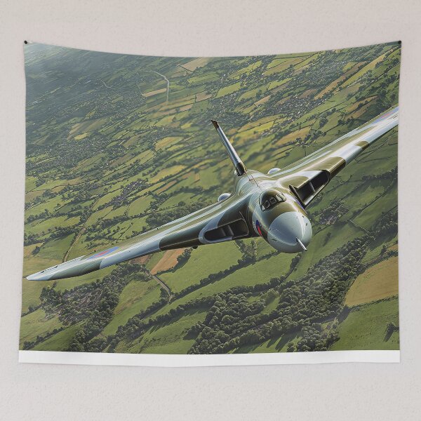 Item preview, Vulcan Over Rural England designed and sold by Skyframe Aviation.