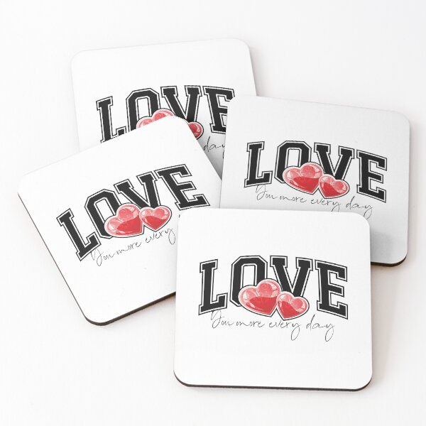 Item preview, "LOVE You more every day" - The Perfect Valentine's Gift, B designed and sold by HGstudioDesign.