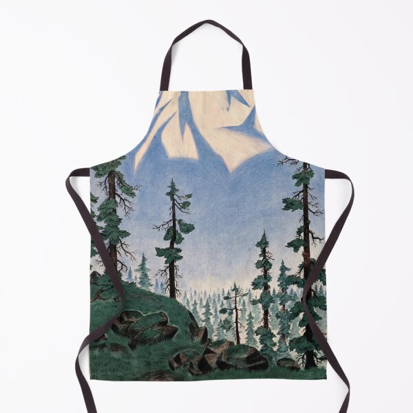 Item preview, Tatry Snowy Mountain Range Pine Forest Travel Poster : Vintage Art designed and sold by artofuniverse.