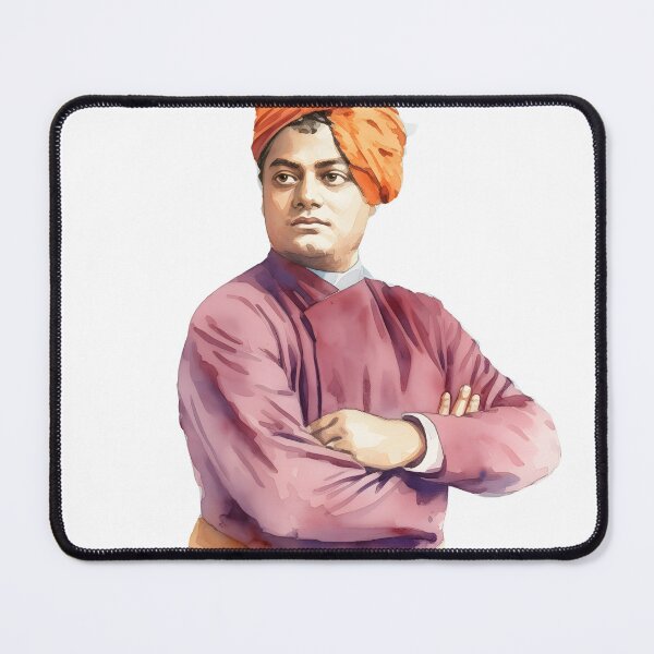 Item preview, Swami Vivekananda Inspirational Art | Hindu Philosophy T‑Shirt | Indian Spiritual Leader Illustration Tee designed and sold by Nene's design.