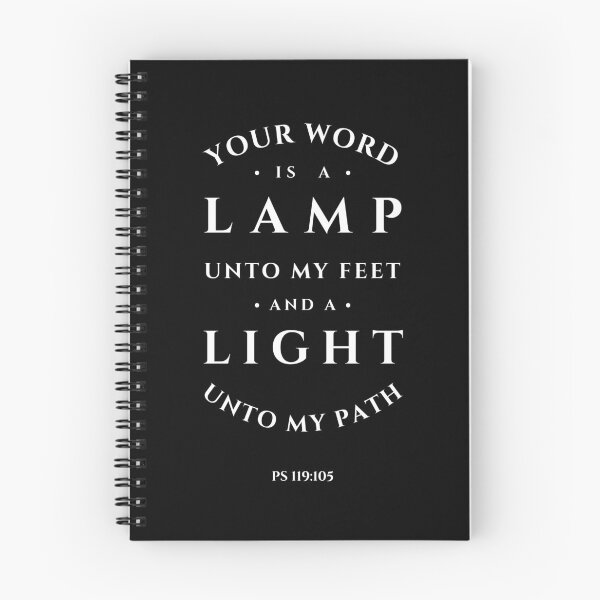 Item preview, Psalm 119:105 God’s Word Lamp and Light (KJV) designed and sold by Clothed in Scripture.