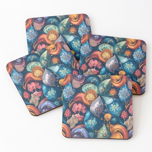 Item preview, A+ Vibrant Floral Patterns Abstract Designs Creative Love designed and sold by ART ATTACK ZONE.
