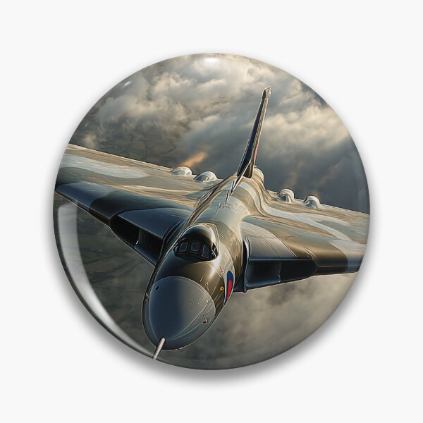 Item preview, Vulcan Above Green Fields designed and sold by Skyframe Aviation.