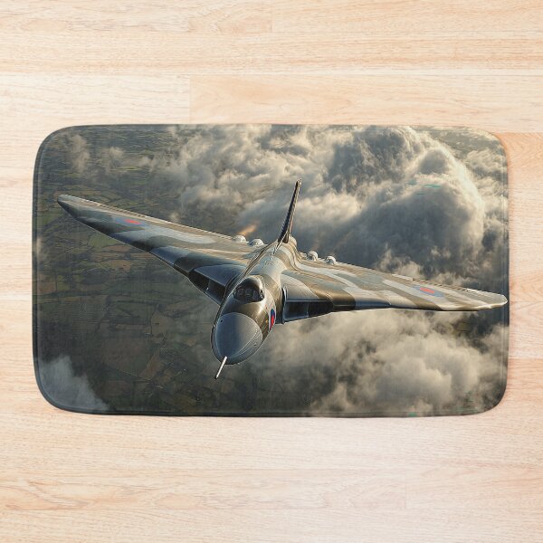 Item preview, Vulcan Above Green Fields designed and sold by Skyframe Aviation.