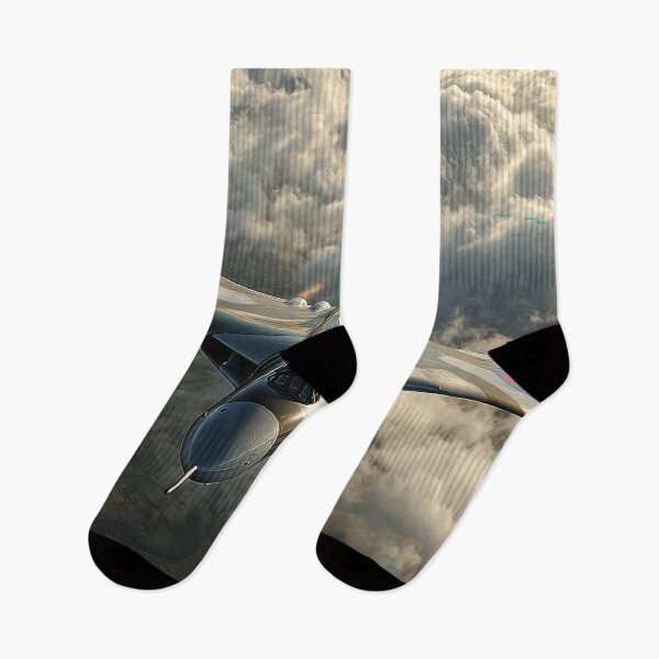 Item preview, Vulcan Above Green Fields designed and sold by Skyframe Aviation.