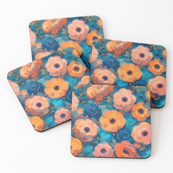 Item preview, Maria Vibrant Floral Patterns Abstract Designs Creative Love designed and sold by ART ATTACK ZONE.