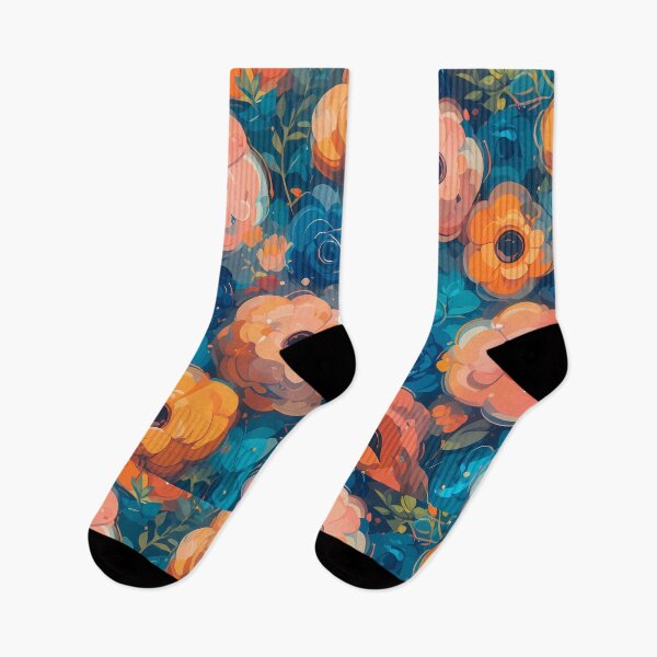 Item preview, Maria Vibrant Floral Patterns Abstract Designs Creative Love designed and sold by ART ATTACK ZONE.
