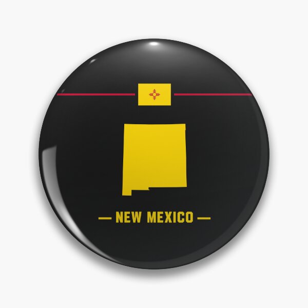 Item preview, New Mexico State Pride, Minimalist Zia Sun & Map Silhouette designed and sold by mashmosh.