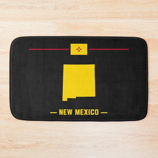 Item preview, New Mexico State Pride, Minimalist Zia Sun & Map Silhouette designed and sold by mashmosh.