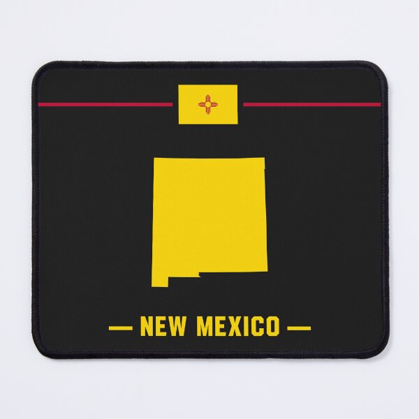 Item preview, New Mexico State Pride, Minimalist Zia Sun & Map Silhouette designed and sold by mashmosh.