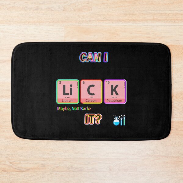 Item preview, Can I Lick It Periodic Table Science School designed and sold by w66aboo.