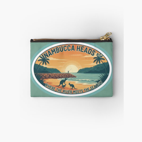 Item preview, Nambucca Heads NSW Retro Beach Sunset designed and sold by Pixel & Beyond.
