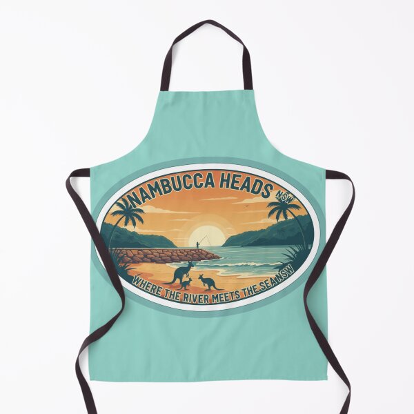 Item preview, Nambucca Heads NSW Retro Beach Sunset designed and sold by Pixel & Beyond.