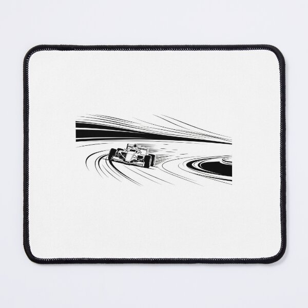 Item preview, Motorsport Minimal – Formula Racing Corner Line Art designed and sold by Visual-Lux.
