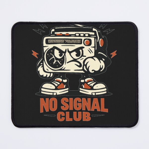 Item preview, No Signal Club Vintage Radio Streetwear Graphic designed and sold by JonelCrafts.