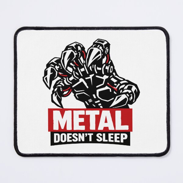 Item preview, Metal Doesn’t Sleep designed and sold by Mikoff04-arts.