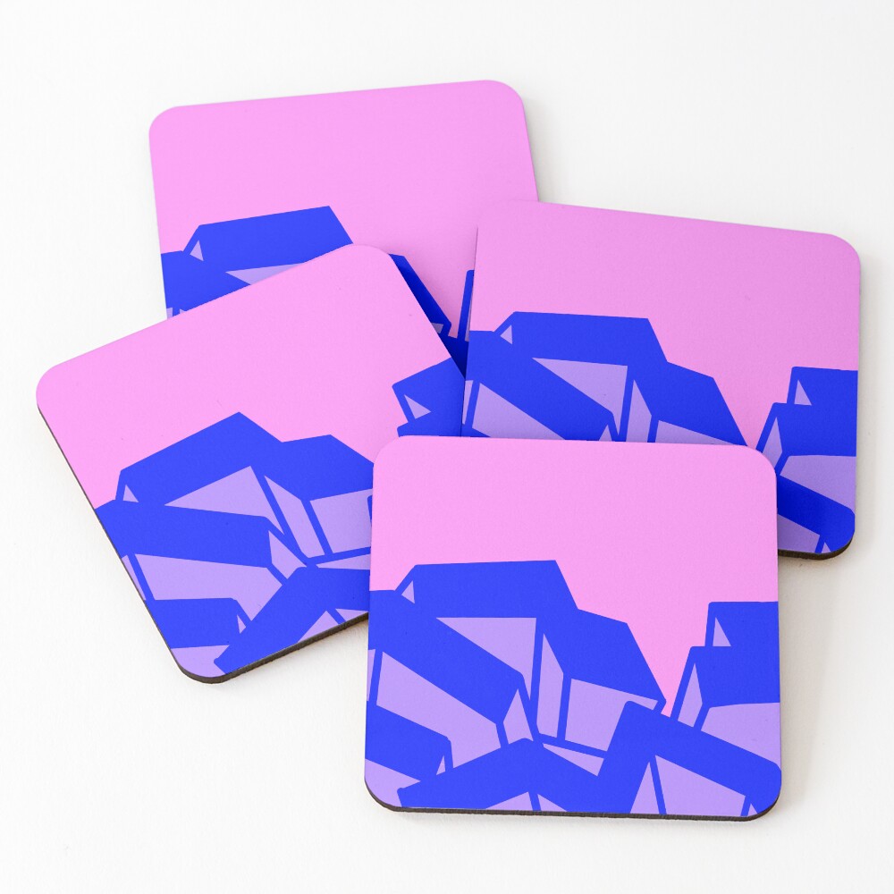 Item preview, Coasters (Set of 4) designed and sold by ROCIODRAMATICA.