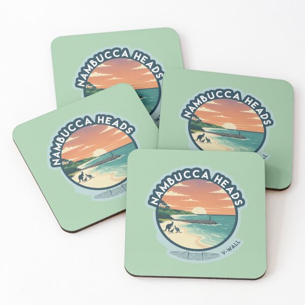 Item preview, Nambucca Heads Australia Summer Vacation Sticker designed and sold by Pixel & Beyond.