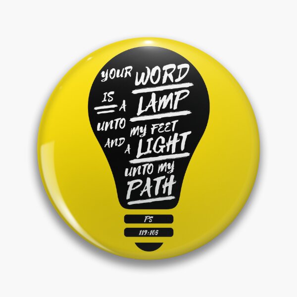 Item preview, Psalm 119 Your Word Is A Lamp (KJV) designed and sold by Clothed in Scripture.