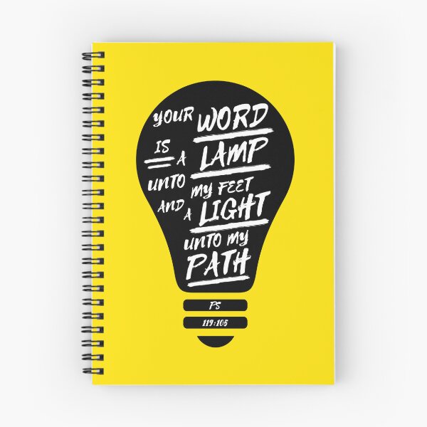 Item preview, Psalm 119 Your Word Is A Lamp (KJV) designed and sold by Clothed in Scripture.