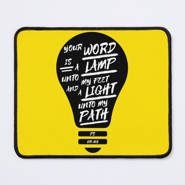 Item preview, Psalm 119 Your Word Is A Lamp (KJV) designed and sold by Clothed in Scripture.