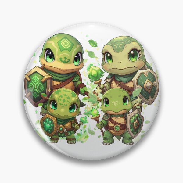 Item preview, Stoneward Family of Monzora – Guardians of Unbreakable Defense | Druid Turtle Guardians designed and sold by Monzora.