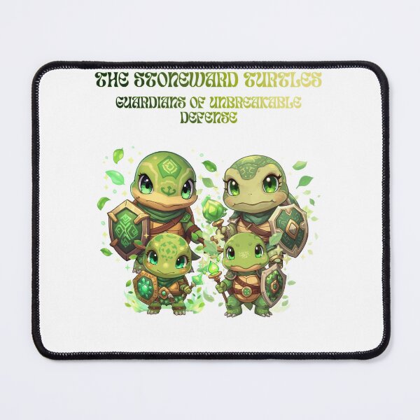 Item preview, Stoneward Family of Monzora – Guardians of Unbreakable Defense | Druid Turtle Guardians designed and sold by Monzora.