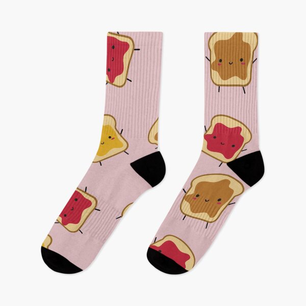 Item preview, Delicious slices of toasted bread topped with a strawberry, honey, and creamy peanut butter pattern. Perfect for breakfast and snacks designed and sold by Denisse diseno.