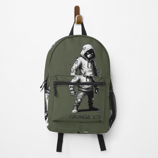 Item preview, Grunge Kid Cartoon Character – Streetwear Punk Illustration designed and sold by JonelCrafts.