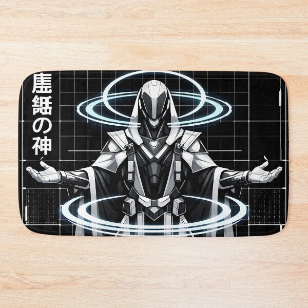 Item preview, NOMIR God of Nihilism & Emptiness Cyberpunk Aesthetic - Existential Dread Dystopian Art - Minimalist Dark Techwear Graphic for Streetwear, Hoodies & Posters - Meaningless Void Simulation Design designed and sold by Vivaan Studio.