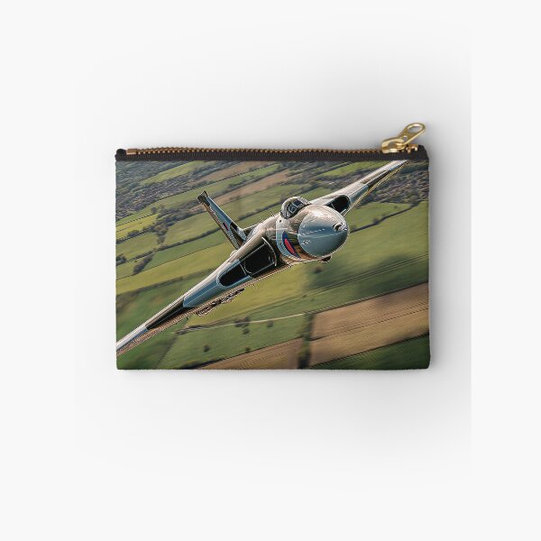 Item preview, Vulcan Over Patchwork Fields designed and sold by Skyframe Aviation.