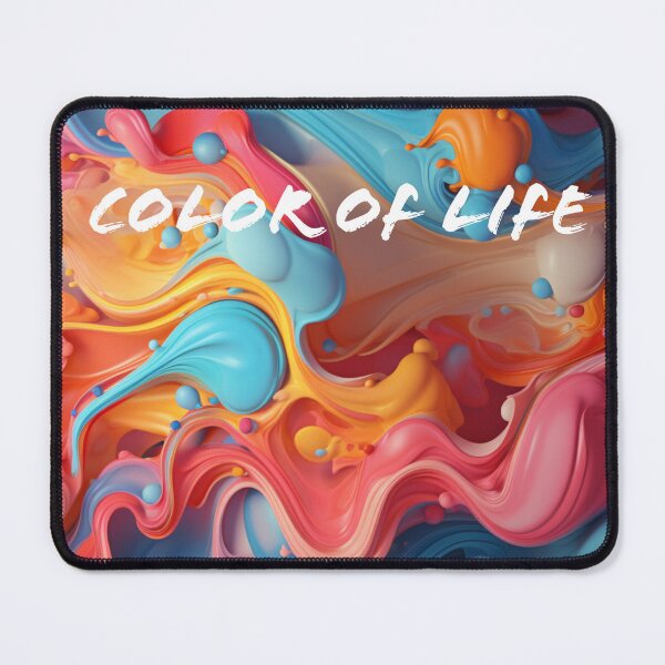 Item preview, Color of Life – Abstract Fluid Art | Ilya Rozanov × Vijay × Hollanov Inspired Modern Aesthetic Design designed and sold by zevorgue.