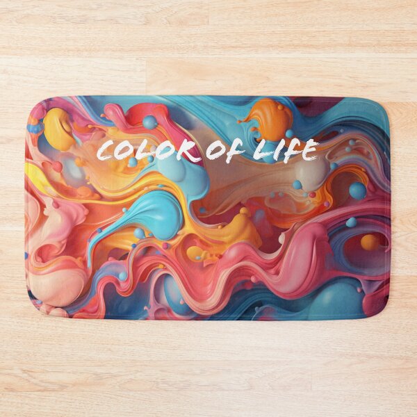 Item preview, Color of Life – Abstract Fluid Art | Ilya Rozanov × Vijay × Hollanov Inspired Modern Aesthetic Design designed and sold by zevorgue.