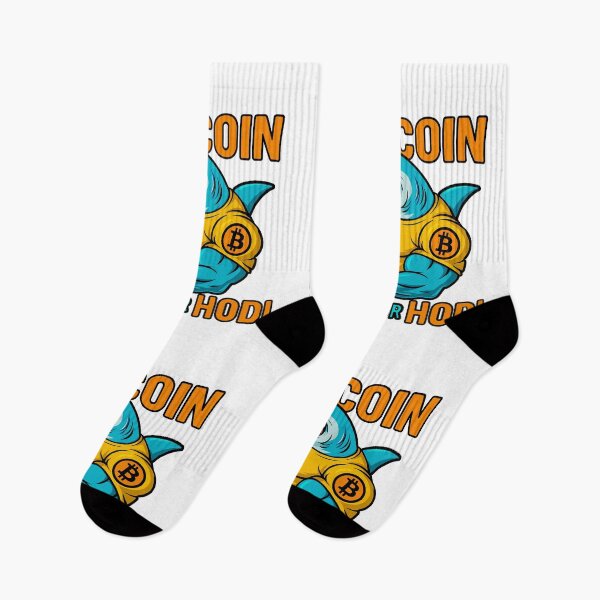 Item preview, Sink or HODL – Bitcoin Shark Power Design designed and sold by BitCrop.