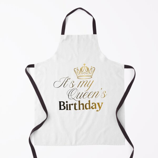 Item preview, It's Queen's Birthday! Gold Chic designed and sold by PRINTLAN.