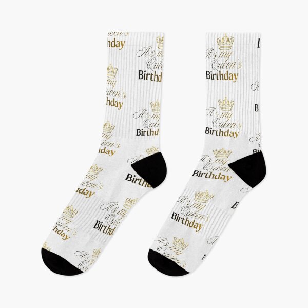 Item preview, It's Queen's Birthday! Gold Chic  designed and sold by PRINTLAN.