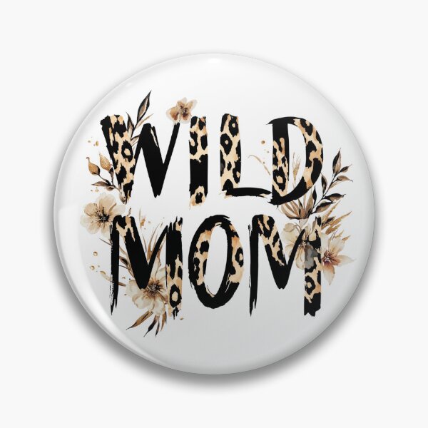 Item preview, Wild Mom Leopard Print Boho Floral Mama Art designed and sold by Anastasiia Yurevych.