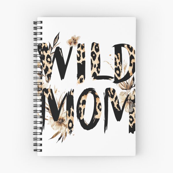 Item preview, Wild Mom Leopard Print Boho Floral Mama Art designed and sold by Anastasiia Yurevych.