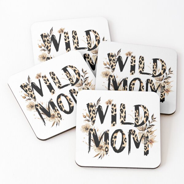Item preview, Wild Mom Leopard Print Boho Floral Mama Art designed and sold by Anastasiia Yurevych.