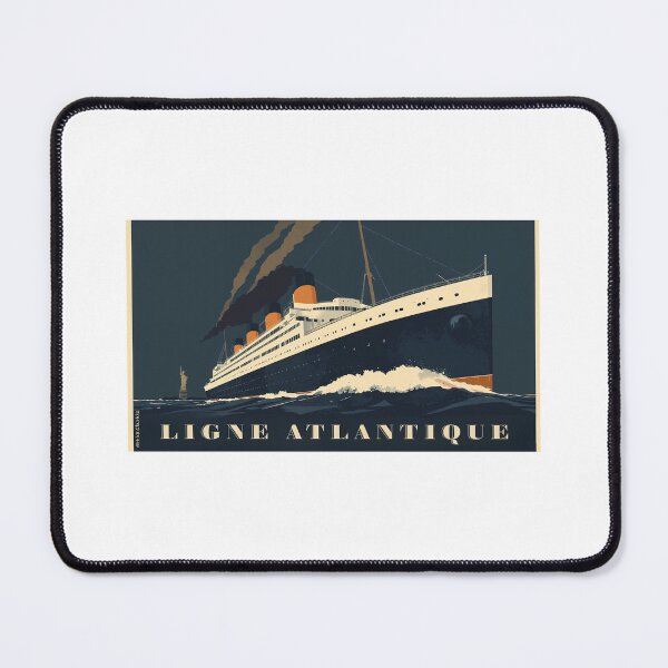 Item preview, Ocean Liner - Ligne Atlantique designed and sold by ArtbyClarkie.