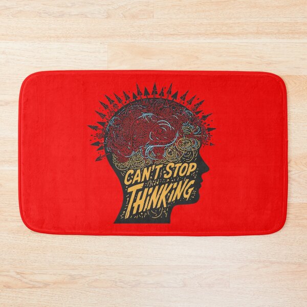 Item preview, Can’t Stop Thinking – Overactive Mind Illustration designed and sold by Katzpy.